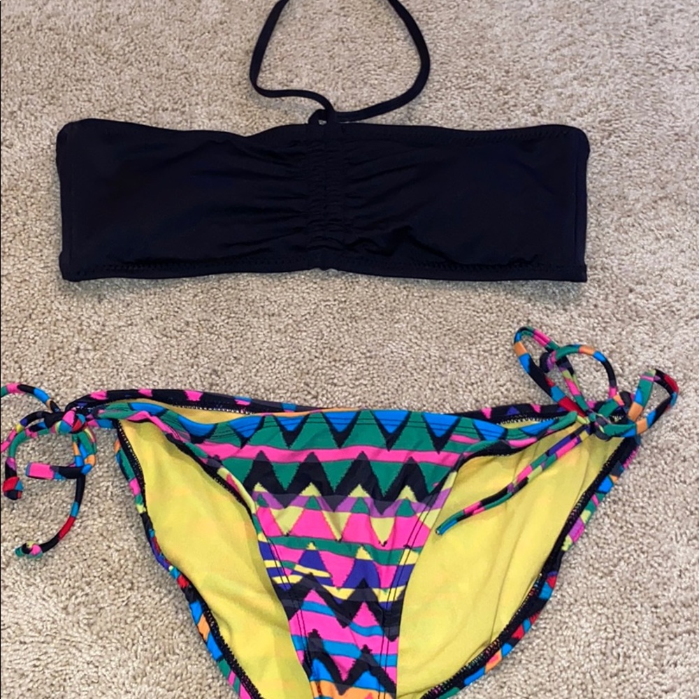 Mismatched Tribal Bikinis